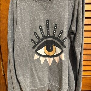Lulusimons Studio Heathered Gray Crewneck Sweatshirt